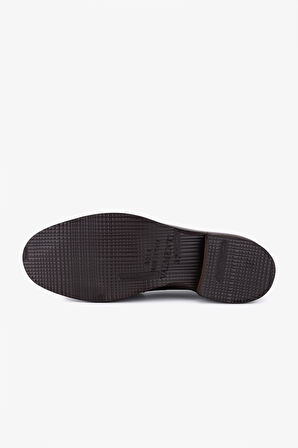 Valmenti Kadın Hakiki Deri Kahverengi Loafer Ayakkabı 987 Z146 BN AYK SK25-26 KAHVE DERI