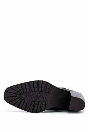 Tamer Tanca Kadın Hakiki Deri Kahverengi Klasik Bot 33 9515 BN BOT SK25-26 KAHVE DERI/KROKO