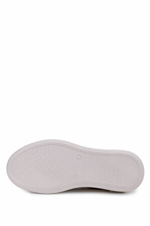 Tamer Tanca Kadın Suni Deri Bej Sneakers & Spor Ayakkabı 1065 2630 BN AYK SK25-26 BEJ