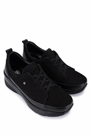Tamer Tanca Kadın Siyah Sneakers & Spor Ayakkabı 1065 069 BN AYK SK25-26 SYH DR/SYH NBK