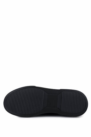 Tamer Tanca Erkek  Hakiki Deri Siyah/Siyah Sneakers & Spor Ayakkabı 1166 25501 ERK AYK SK25-26 SIYAH DR/SIYAH