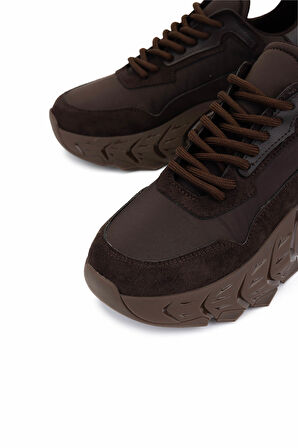 Tamer Tanca Kadın Suni Deri Kahverengi Sneakers & Spor Ayakkabı 1009 2190 BN AYK SK25-26 KHV/KHV SUET