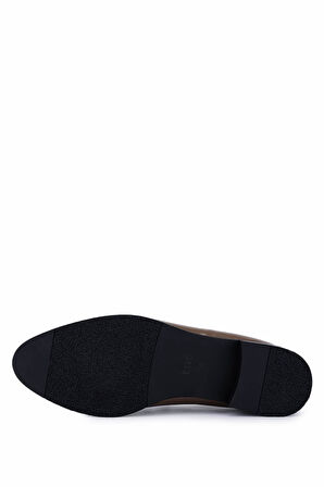 Tamer Tanca Kadın Hakiki Deri Vizon Rugan Loafer Ayakkabı 566 3237-286 BN AYK SK25-26 VIZON KRSK RGN