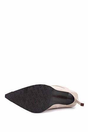 Tamer Tanca Kadın Hakiki Deri Taş Süet Topuklu Bot 594 5087 BN BOT SK25-26 TAS MTS SUET