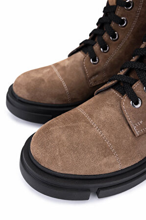 Tamer Tanca Kadın Kahverengi Casual Bot 51 194-0027 BN BOT SK25-26 SIGARO SUET