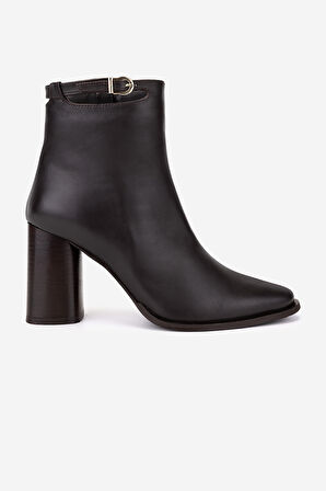 Valmenti Kadın Hakiki Deri Kahverengi Topuklu Bot 51 8057 BN BOT SK25-26 KAHVE DR