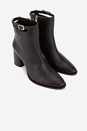 Valmenti Kadın Hakiki Deri Kahverengi Topuklu Bot 51 8057 BN BOT SK25-26 KAHVE DR