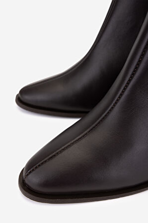 Valmenti Kadın Hakiki Deri Kahverengi Topuklu Bot 51 8057 BN BOT SK25-26 KAHVE DR