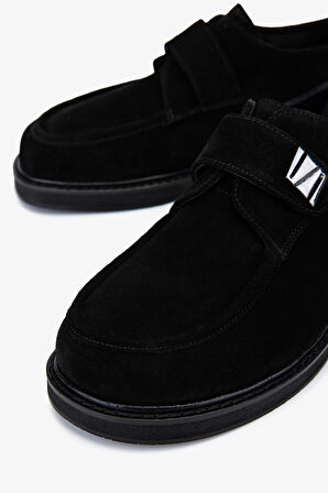 Valmenti Kadın Hakiki Deri Siyah Süet Casual Ayakkabı 51 11071 BN AYK SK25-26 SIYAH SUET