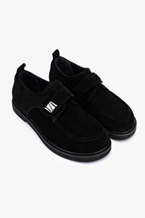 Valmenti Kadın Hakiki Deri Siyah Süet Casual Ayakkabı 51 11071 BN AYK SK25-26 SIYAH SUET