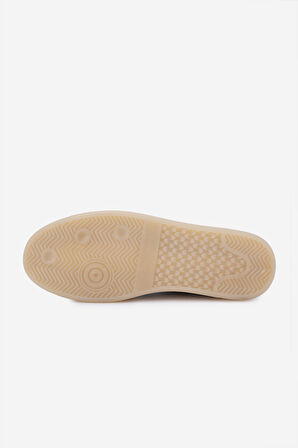 Valmenti Kadın Hakiki Deri Bej Sneakers & Spor Ayakkabı 154 6634 BN AYK SK25-26 BEJ SUET/CRISPY