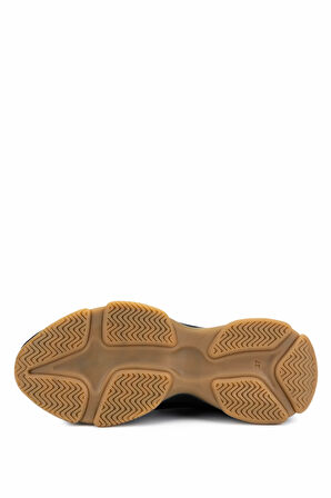 Tamer Tanca Kadın Hakiki Deri Siyah Sneakers & Spor Ayakkabı 154 3382 BN AYK SK25-26 SIYAH