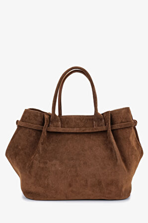 Valmenti Kadın Hakiki Deri Taba Omuz Çanta 1169 6308 BN CNT SK25-26 TOBACCO