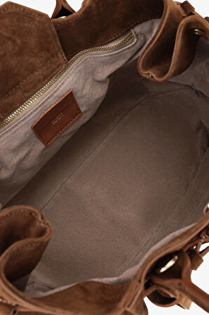 Valmenti Kadın Hakiki Deri Taba Omuz Çanta 1169 6308 BN CNT SK25-26 TOBACCO