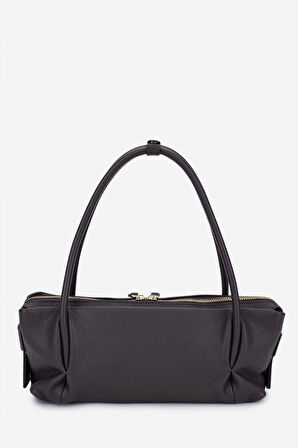 Valmenti Kadın Hakiki Deri Kahverengi Kol Çantası 1169 6318 BN CNT SK25-26 T.MORO