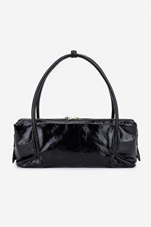 Valmenti Kadın Hakiki Deri Siyah Kol Çantası 1169 6318 BN CNT SK25-26 VERNICE NERO