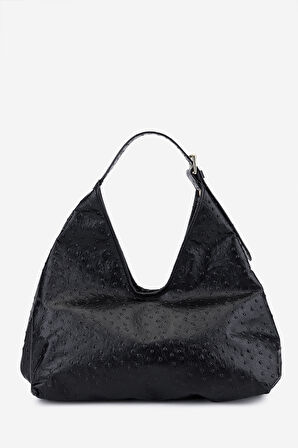 Valmenti Kadın Hakiki Deri Siyah Omuz Çanta 1169 6371 BN CNT SK25-26 NERO