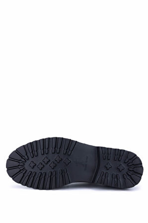 Tamer Tanca Erkek Hakiki Deri Siyah Mat Klasik Ayakkabı 1170 02 ERK AYK SK25-26 SYH MAT ACMA