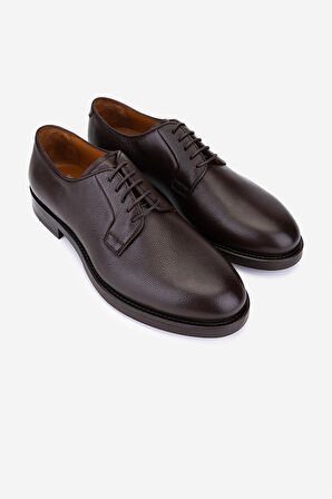 Valmenti Erkek Hakiki Deri Kahverengi Klasik Ayakkabı 1171 40-127 ERK AYK SK25-26 KAHVE