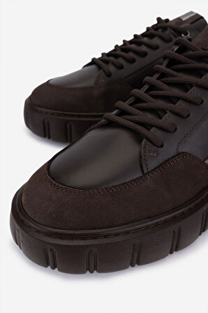 Valmenti Erkek Hakiki Deri Sneakers & Spor Ayakkabı 352 23367 ERK AYK SK25-26 KHV DR/VZN NBK