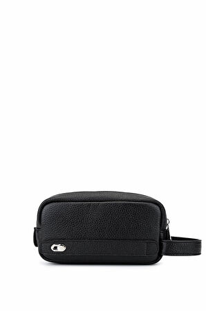 Tamer Tanca Erkek Hakiki Deri Siyah Floter El Çantası 1012 2020 ERK CNT SK25-26 SIYAH FLTR