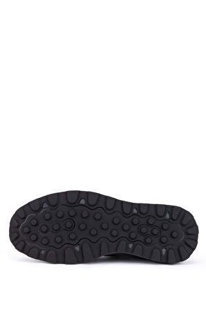 Tamer Tanca Erkek Hakiki Deri Siyah Sneakers & Spor Ayakkabı 1145 1001 ERK AYK SK25-26 SIYAH