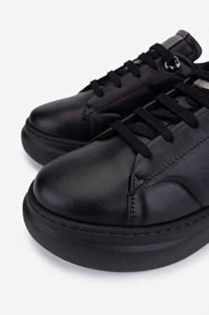 Valmenti Kadın Hakiki Deri Siyah/Antrasit Sneakers & Spor Ayakkabı 1116 16000 BN AYK SK25-26 SIYAH/ANTRASIT