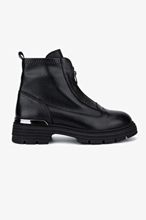 Valmenti Kadın Hakiki Deri Siyah Casual Bot 1164 2353526 BN BOT SK25-26 SIYAH NAPPA