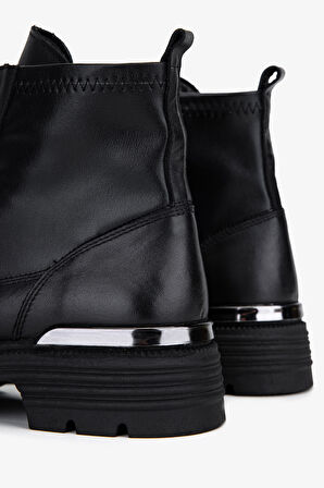 Valmenti Kadın Hakiki Deri Siyah Casual Bot 1164 2353526 BN BOT SK25-26 SIYAH NAPPA