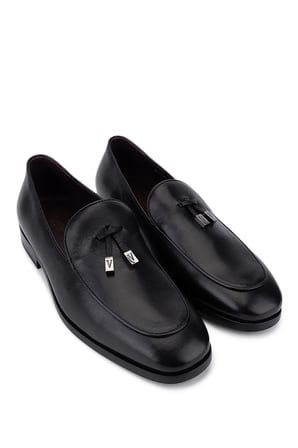 Valentino Erkek Hakiki Deri Siyah Klasik Ayakkabı 667 21187 ERK AYK SK25-26 NERO