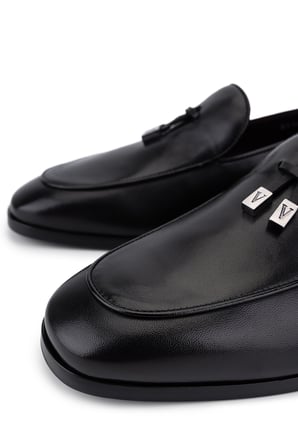 Valentino Erkek Hakiki Deri Siyah Klasik Ayakkabı 667 21187 ERK AYK SK25-26 NERO