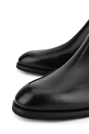 Valentino Erkek Hakiki Deri Siyah Klasik Bot 667 21088 ERK BOT SK25-26 NERO