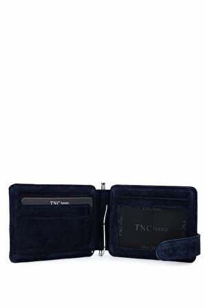 Tamer Tanca Erkek Hakiki Deri Lacivert Nubuk Kartlık 1148 703 ERK KRTLK SK25-26 LACI NBK