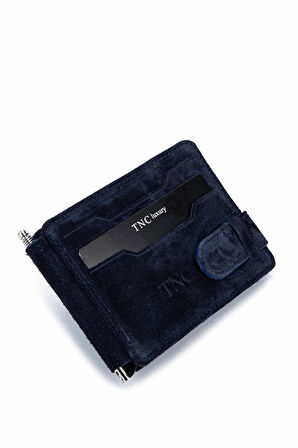 Tamer Tanca Erkek Hakiki Deri Lacivert Nubuk Kartlık 1148 703 ERK KRTLK SK25-26 LACI NBK