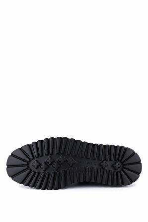 Tamer Tanca Erkek Hakiki Deri Siyah Deri Casual Ayakkabı 537 3814 ERK AYK SK25-26 SIYAH DR