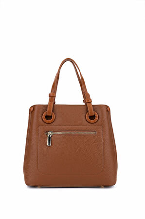 Tamer Tanca Kadın Suni Deri Camel Omuz Çanta 921 27147 BN CNT SK25-26 CAMEL