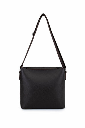 Tamer Tanca Kadın Suni Deri Kahverengi Postacı Çanta 743 2343 BN CNT SK25-26 KHV MNG/KHV FLTR