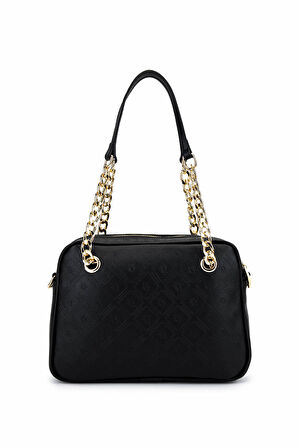 Tamer Tanca Kadın Suni Deri Siyah Postacı Çanta 743 2340 BN CNT SK25-26 SIYAH MNG