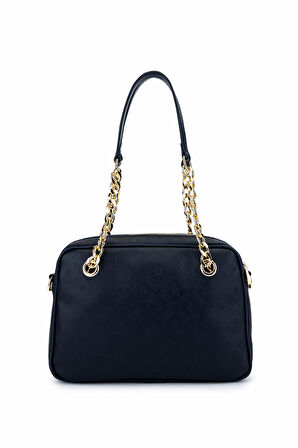 Tamer Tanca Kadın Suni Deri Lacivert Postacı Çanta 743 2340 BN CNT SK25-26 LACI MNG