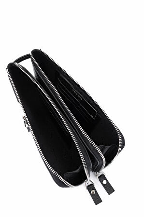 Tamer Tanca Erkek Hakiki Deri Siyah Floter El Çantası 1148 8127 ERK CNT SK25-26 SIYAH FLTR