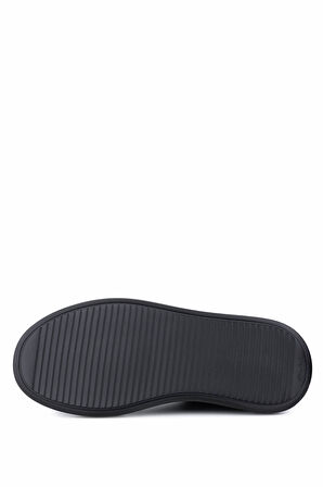 Tamer Tanca Erkek Hakiki Deri Siyah Sneakers & Spor Ayakkabı 966 A702 ERK AYK SK25-26 SIYAH