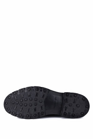 Tamer Tanca Erkek Hakiki Deri Siyah Açma Casual Ayakkabı 998 4411 ERK AYK SK25-26 SIYAH ACMA