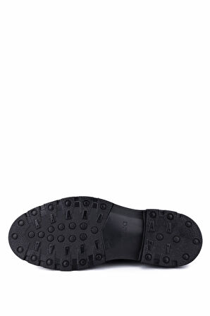 Tamer Tanca Erkek Hakiki Deri Siyah Açma Klasik Ayakkabı 205 6155 ERK AYK SK25-26 SIYAH ACMA