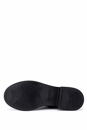 Tamer Tanca Kadın Siyah Rugan Casual Bot 1175 6512 BN BOT SK25-26 SIYAH RGN