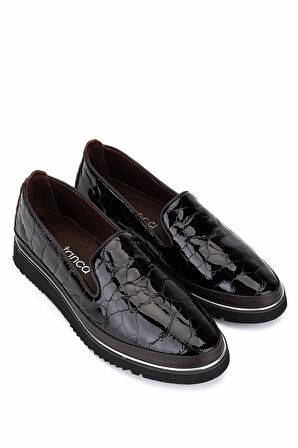 Tamer Tanca Kadın Hakiki Deri Kahverengi Comfort Ayakkabı 766 2038 BN AYK SK25-26 KHV/KHV FSLY RGN