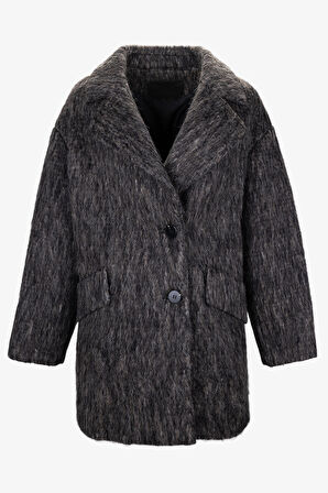 Valmenti Kadın Tekstil Vizon Kaban Mont 616 85762 BN KABAN SK25/26 VIZON