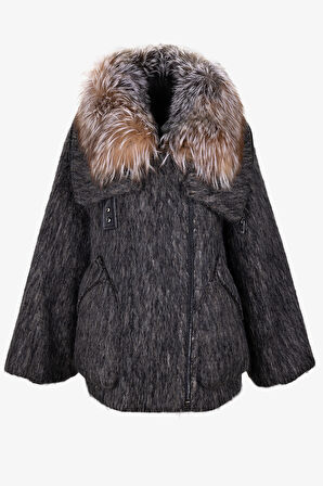 Valmenti Kadın Tekstil Kahverengi Kaban Mont 616 85766 BN KABAN SK25/26 KAHVE