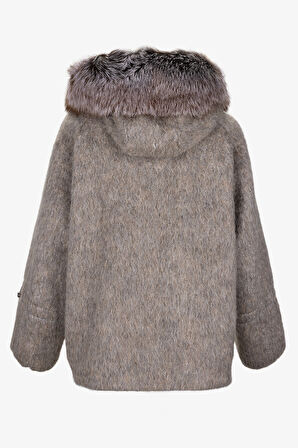 Valmenti Kadın Tekstil Bej Kaban Mont 616 25821-1 BN KABAN SK25/26 BEJ