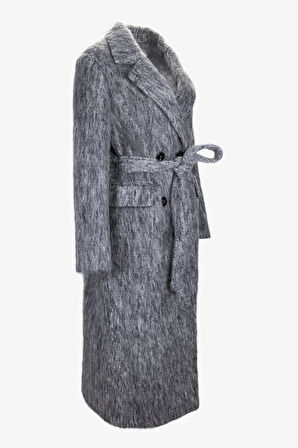 Valmenti Kadın Tekstil Gri Kaban Mont 616 85809 BN MANTO SK25/26 GRI