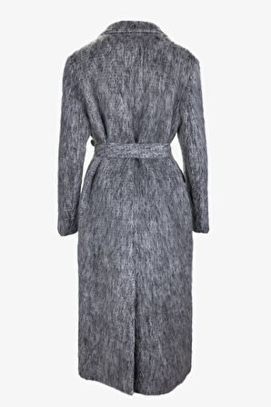 Valmenti Kadın Tekstil Gri Kaban Mont 616 85809 BN MANTO SK25/26 GRI